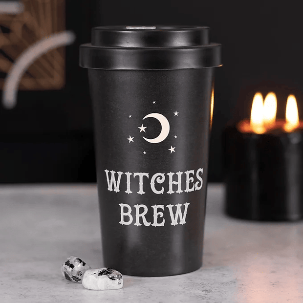 Witches Brew Eco Bamboo Travel Mug Daisy Devotion