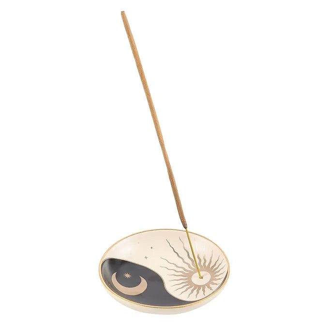 Yin Yang Incense Holder Daisy Devotion