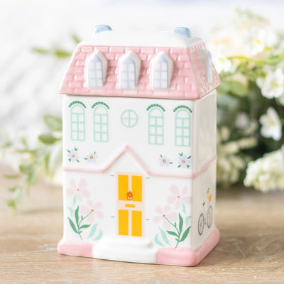Pastel House Oil Burner and Wax Warmer image 0