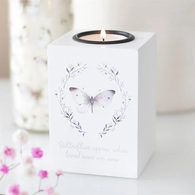 Butterflies Appear Tealight Candle Holder image 0