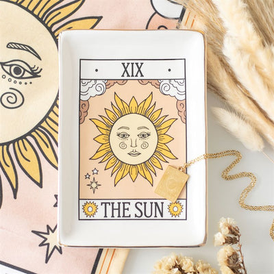 The Sun Vintage Tarot Trinket Dish image 0