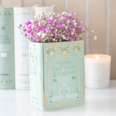 Green Book Shaped Vase image 0